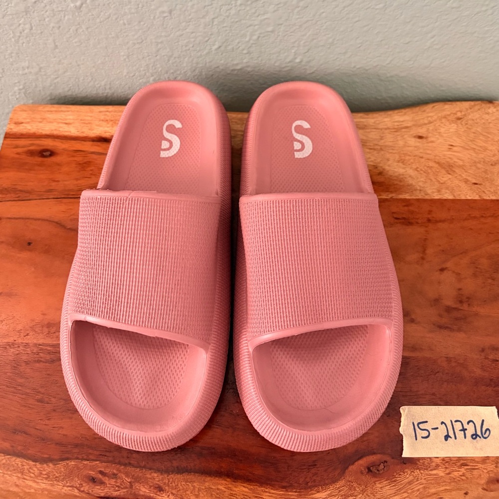 Pink Slide Sandals
